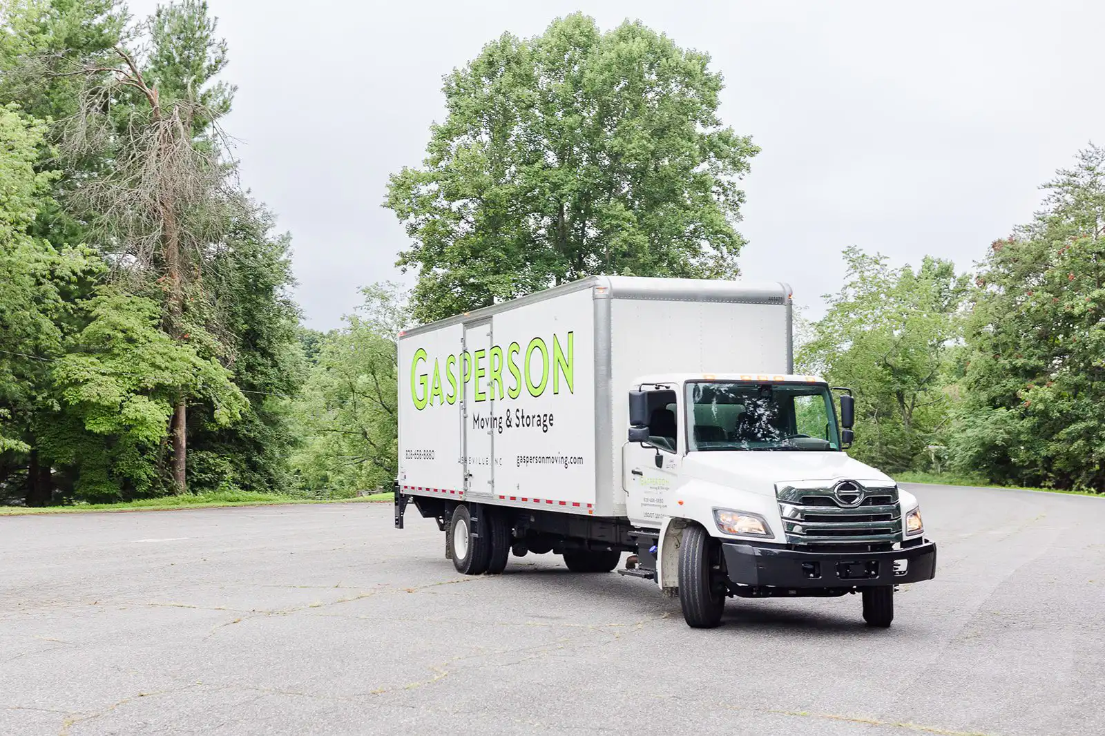 Gasperson Moving & Storage truck